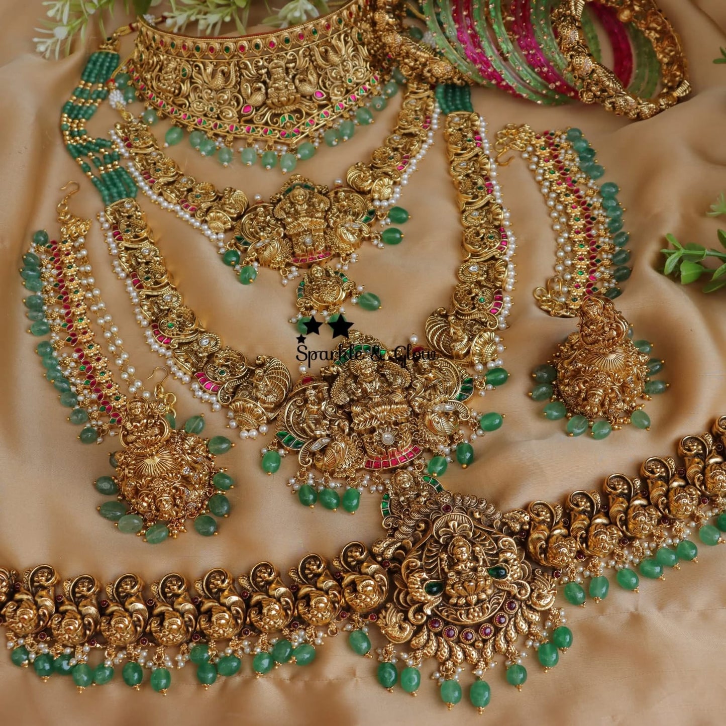 Kasumalai Super Jewellery Combo Set