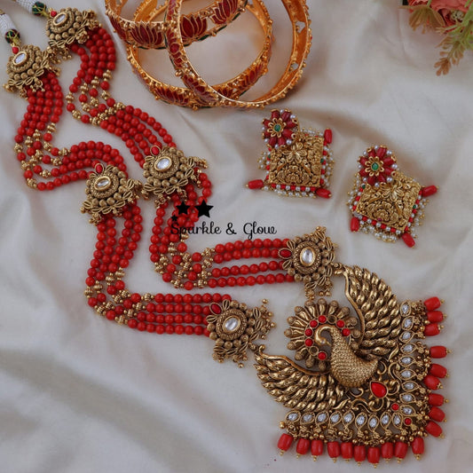 Red and Sparkle Look Kemp Set
